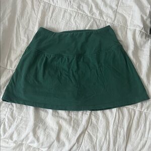 wild fable Forest Green Circle Skort